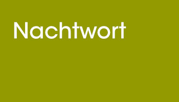 Nachtwort - Anette Kappes